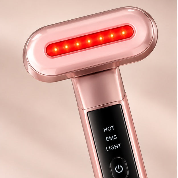 Baguette Glow 4-en-1 Opaline — détail de la tête LED